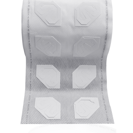 Diamante - Padrão pontilhado de rolo de café com gapim em forma de gotejamento